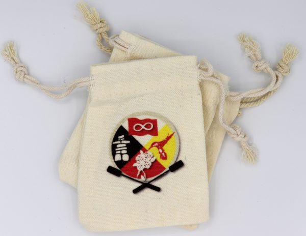 Fraser Health Indigenous Cotton Pouch